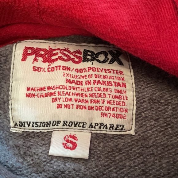 Alabama Crimson Tide Hooded Sweatshirt by PressBox. Men’s Size Small - Picture 3 of 7